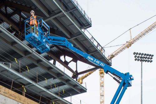 Dizel Eklemli Manlift Platform 16 Metrelik